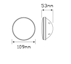 110WMG round reverse insert or module dimensions